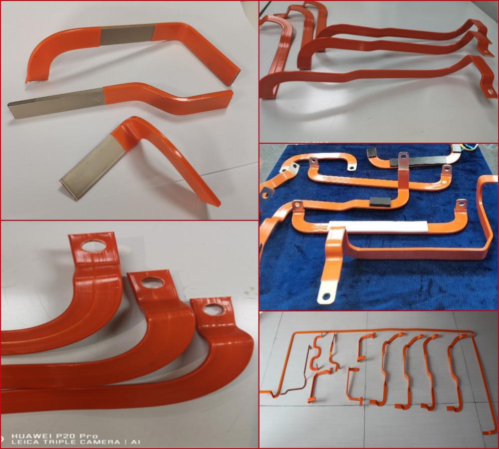 copper busbar bending sample